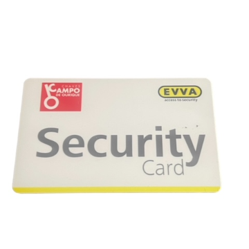 Cartão de segurança para duplicação de chaves 4ks 
